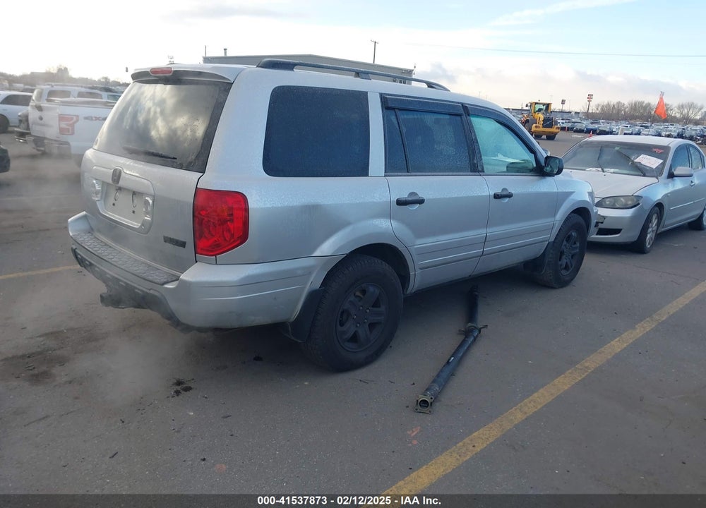 2004 HONDA PILOT EX-L VIN: 2HKYF18654H582766