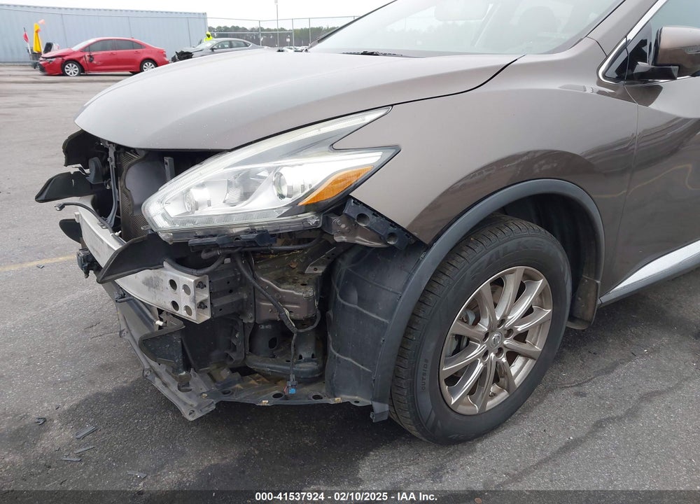 2015 NISSAN MURANO PLATINUM/S/SL/SV VIN: 5N1AZ2MG7FN287034