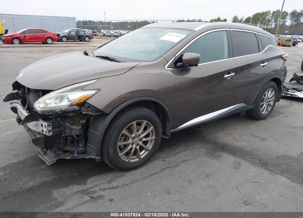 2015 NISSAN MURANO PLATINUM/S/SL/SV VIN: 5N1AZ2MG7FN287034