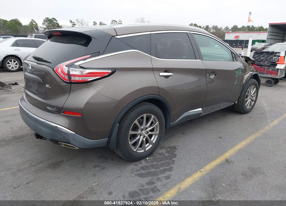 2015 NISSAN MURANO PLATINUM/S/SL/SV VIN: 5N1AZ2MG7FN287034