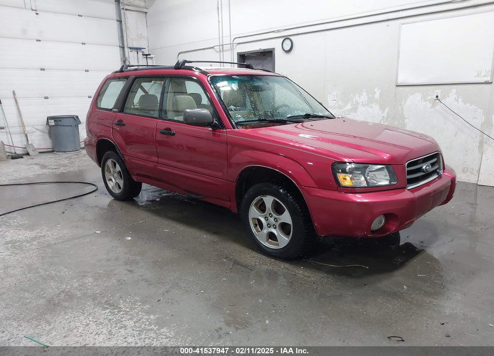 2003 SUBARU FORESTER XS VIN: JF1SG65643G762351