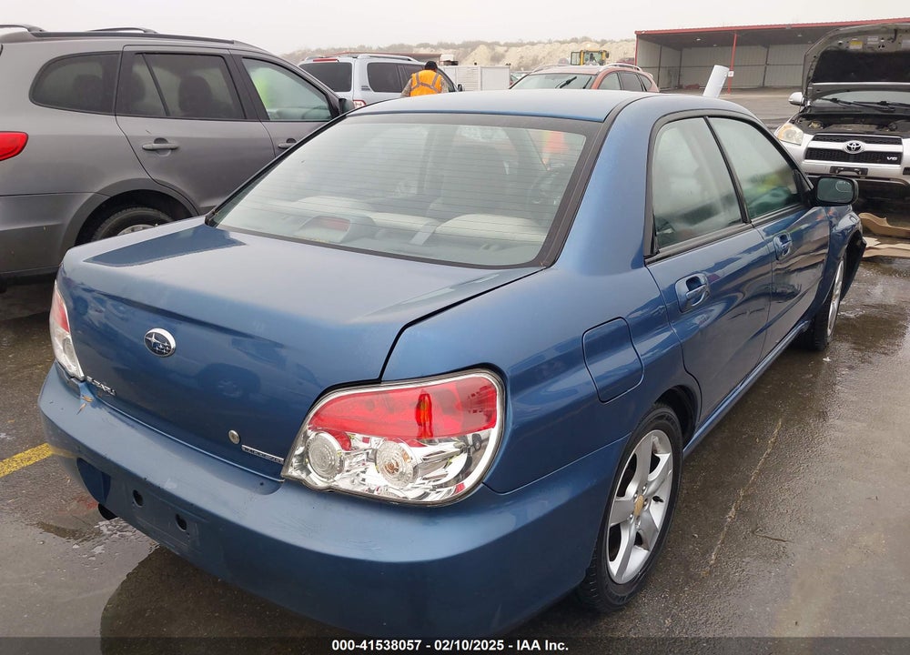 2007 SUBARU IMPREZA VIN: JF1GD61607H522511