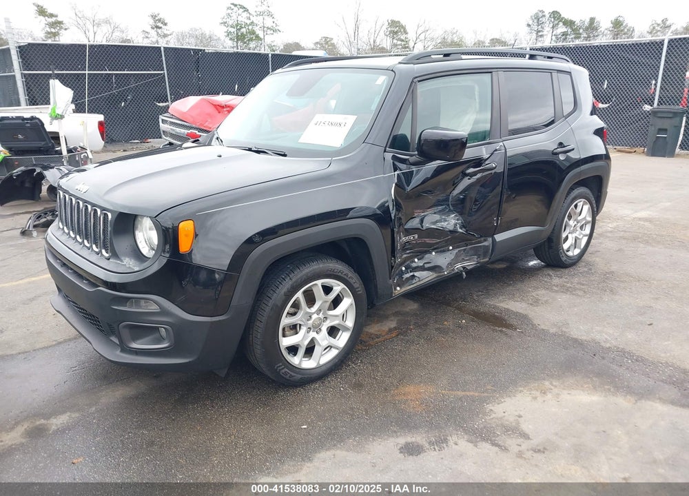 2017 JEEP RENEGADE LATITUDE FWD VIN: ZACCJABBXHPF13826
