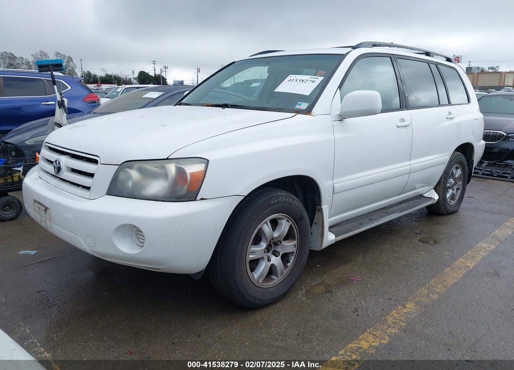 2006 TOYOTA HIGHLANDER VIN: JTEDP21A960097199