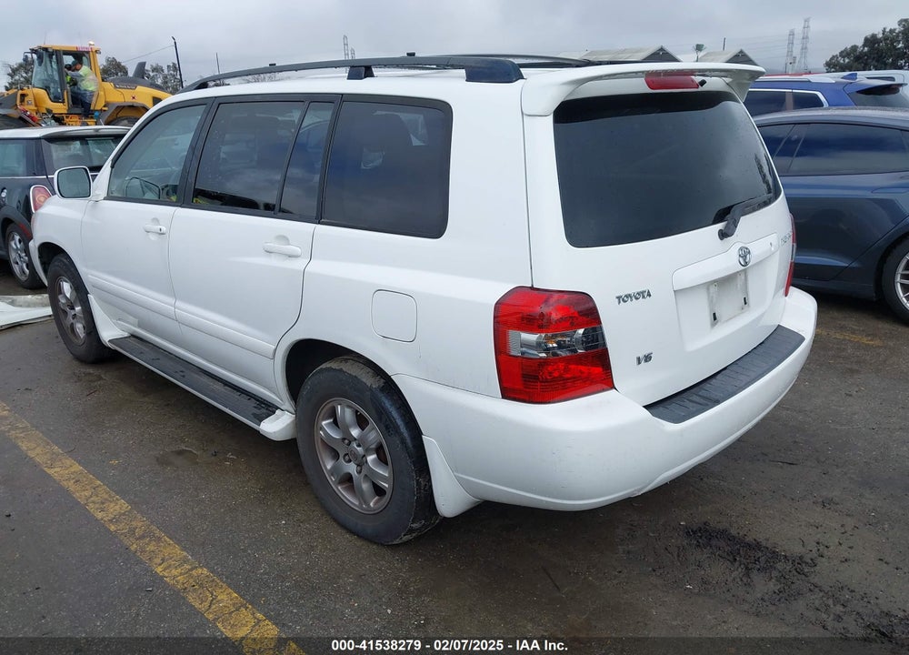 2006 TOYOTA HIGHLANDER VIN: JTEDP21A960097199