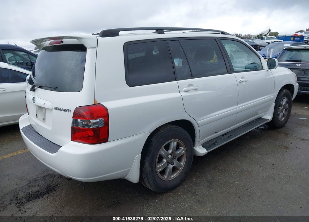 2006 TOYOTA HIGHLANDER VIN: JTEDP21A960097199
