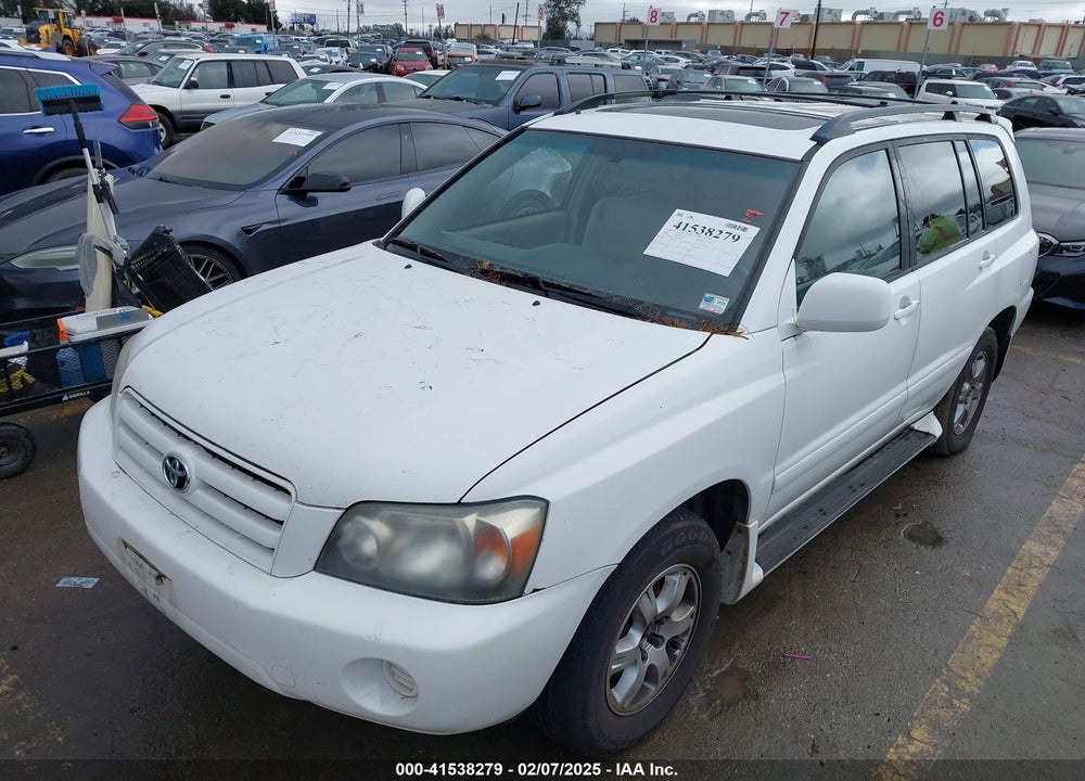 2006 TOYOTA HIGHLANDER VIN: JTEDP21A960097199