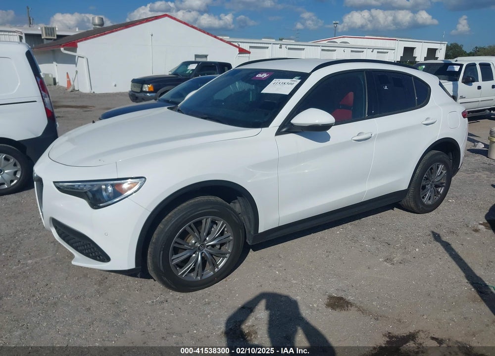 2022 ALFA ROMEO STELVIO SPRINT RWD VIN: ZASPAJAN8N7D44161