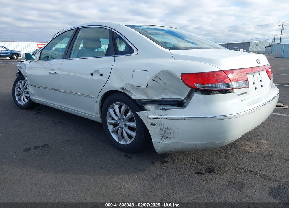 2006 HYUNDAI AZERA VIN: KMHFC46F16A099074