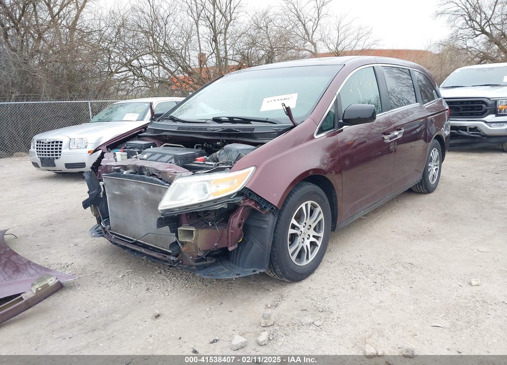 2012 HONDA ODYSSEY EX-L VIN: 5FNRL5H66CB136000