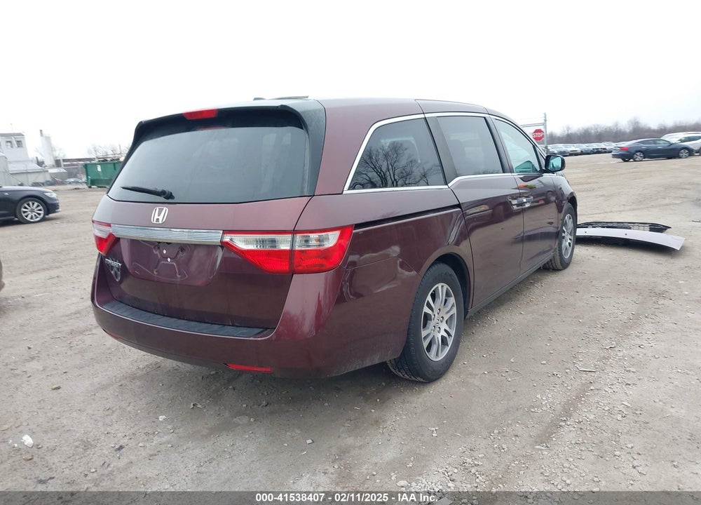 2012 HONDA ODYSSEY EX-L VIN: 5FNRL5H66CB136000
