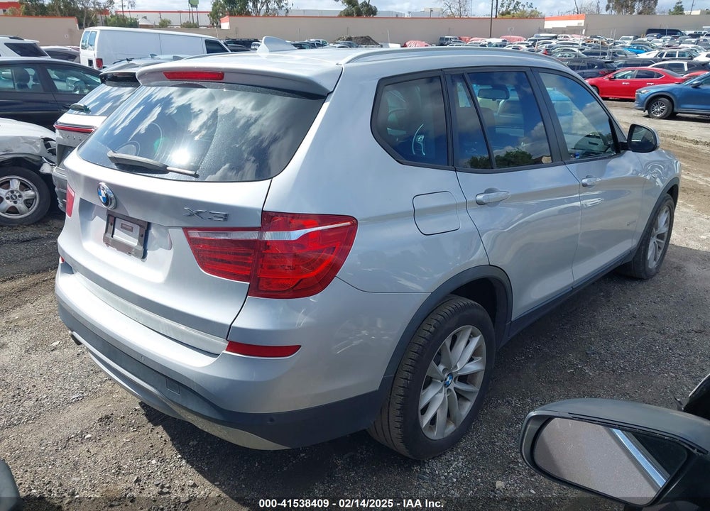 2017 BMW X3 SDRIVE28I VIN: 5UXWZ7C53H0U46248