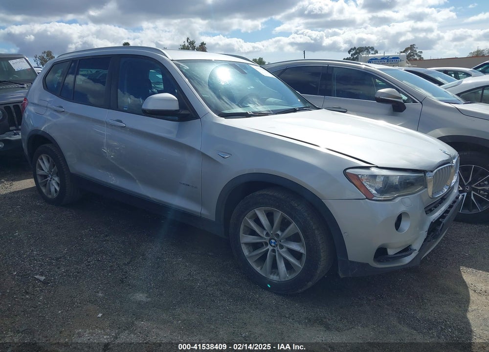 2017 BMW X3 SDRIVE28I VIN: 5UXWZ7C53H0U46248