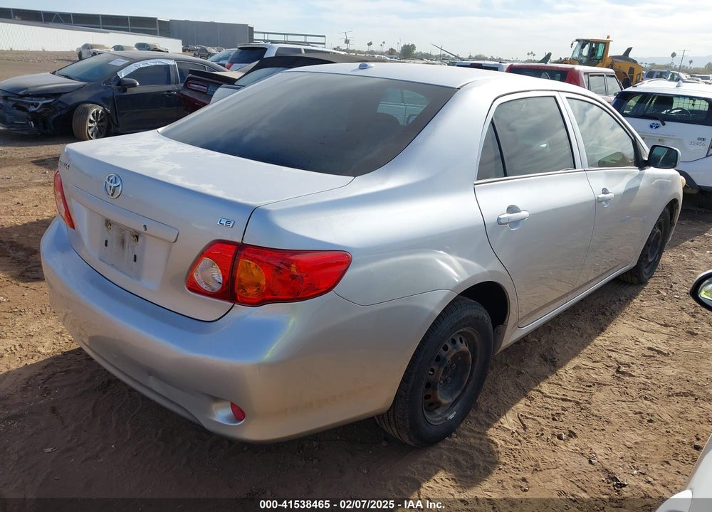 2009 TOYOTA COROLLA VIN: JTDBL40E19J012474
