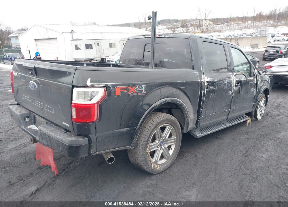 2018 FORD F-150 LARIAT VIN: 1FTEW1EP0JFD77975