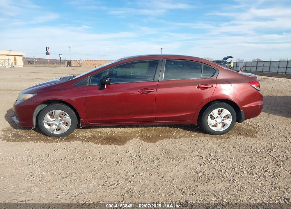 2014 HONDA CIVIC VIN: 2HGFB2F50EH513384