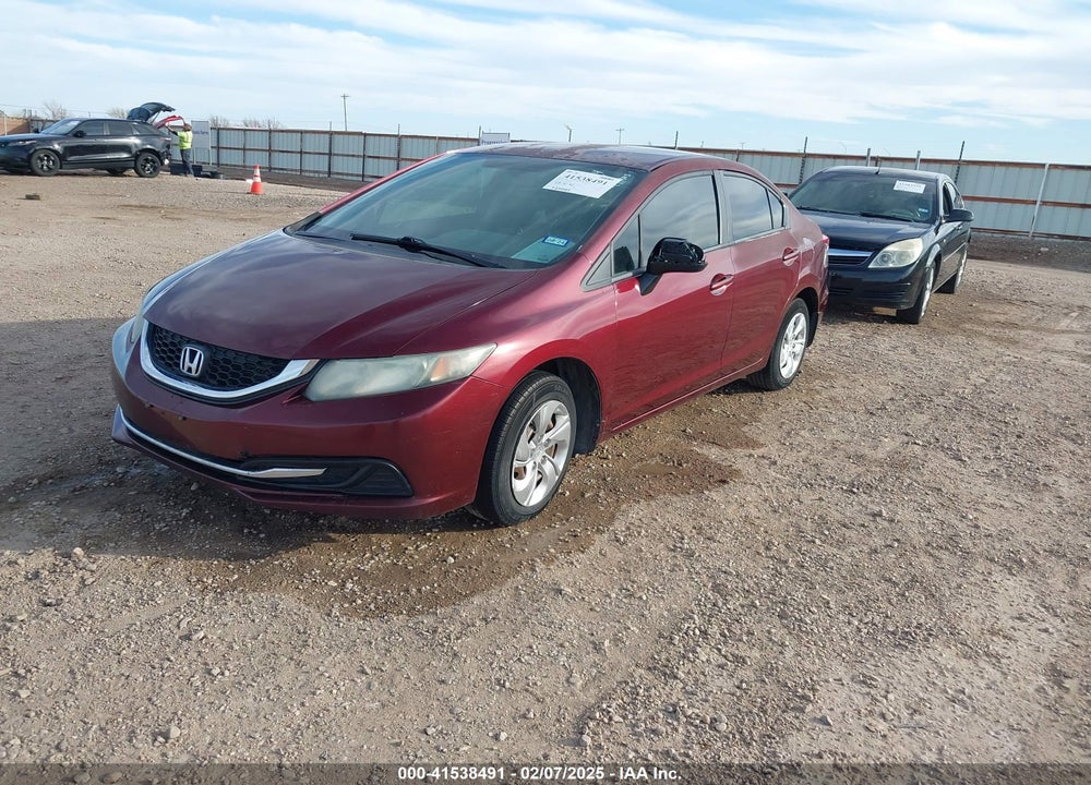2014 HONDA CIVIC VIN: 2HGFB2F50EH513384