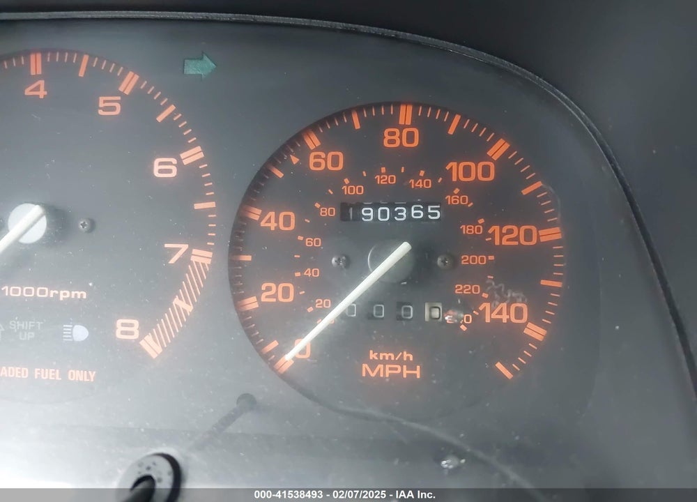 1988 MAZDA RX7 VIN: JM1FC3513J0102723