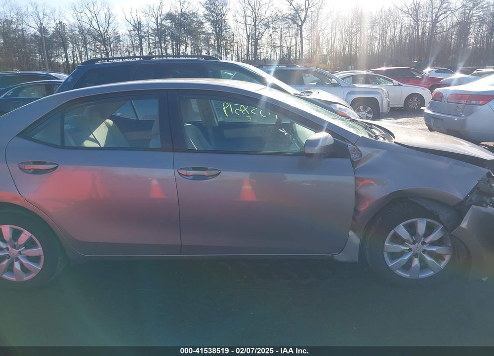 2014 TOYOTA COROLLA LE VIN: 2T1BURHE0EC066420