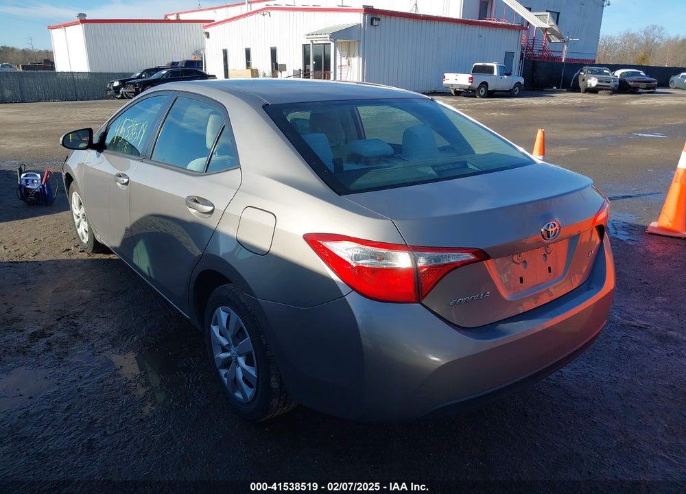 2014 TOYOTA COROLLA LE VIN: 2T1BURHE0EC066420