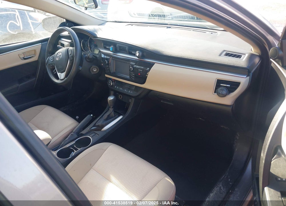 2014 TOYOTA COROLLA LE VIN: 2T1BURHE0EC066420