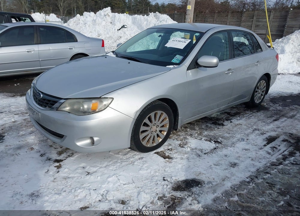 2008 SUBARU IMPREZA 2.5I VIN: JF1GE61668H506389