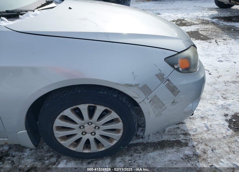 2008 SUBARU IMPREZA 2.5I VIN: JF1GE61668H506389
