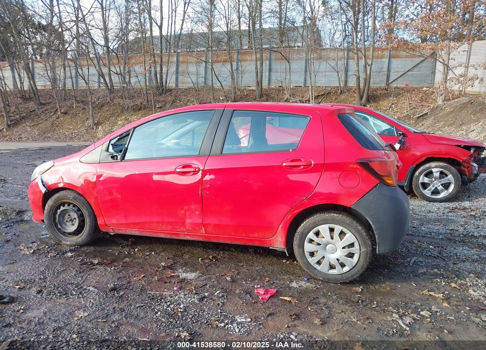2015 TOYOTA YARIS VIN: VNKKTUD31FA046510