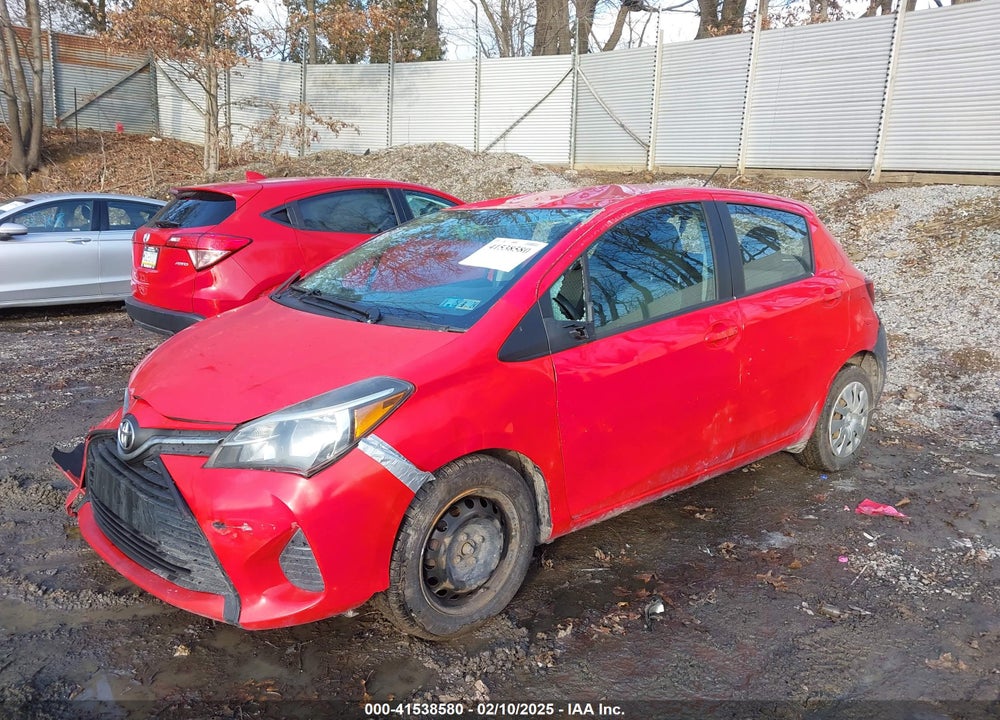 2015 TOYOTA YARIS VIN: VNKKTUD31FA046510
