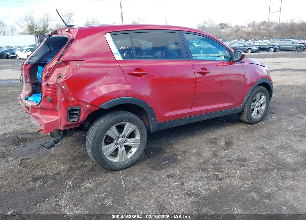 2012 KIA SPORTAGE LX VIN: KNDPB3A25C7312918