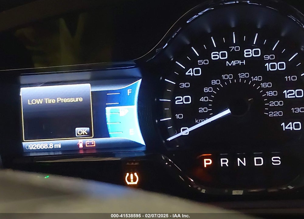 2013 LINCOLN MKS VIN: 1LNHL9EK8DG617809