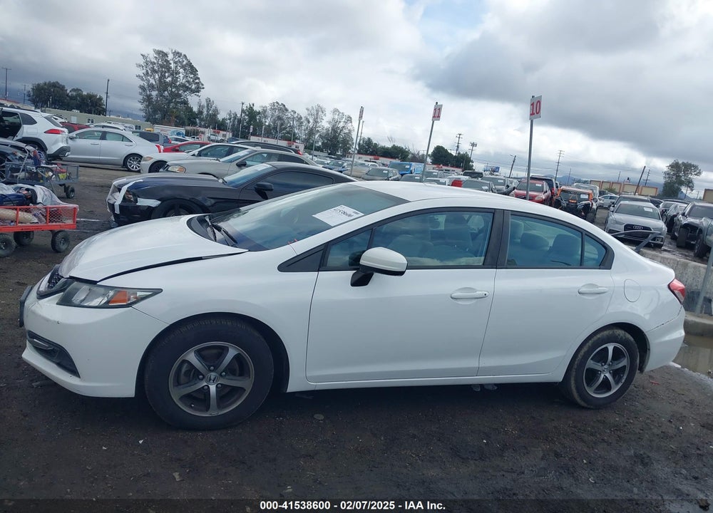 2015 HONDA CIVIC SE VIN: 19XFB2F72FE208241