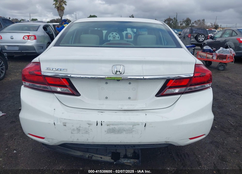 2015 HONDA CIVIC SE VIN: 19XFB2F72FE208241