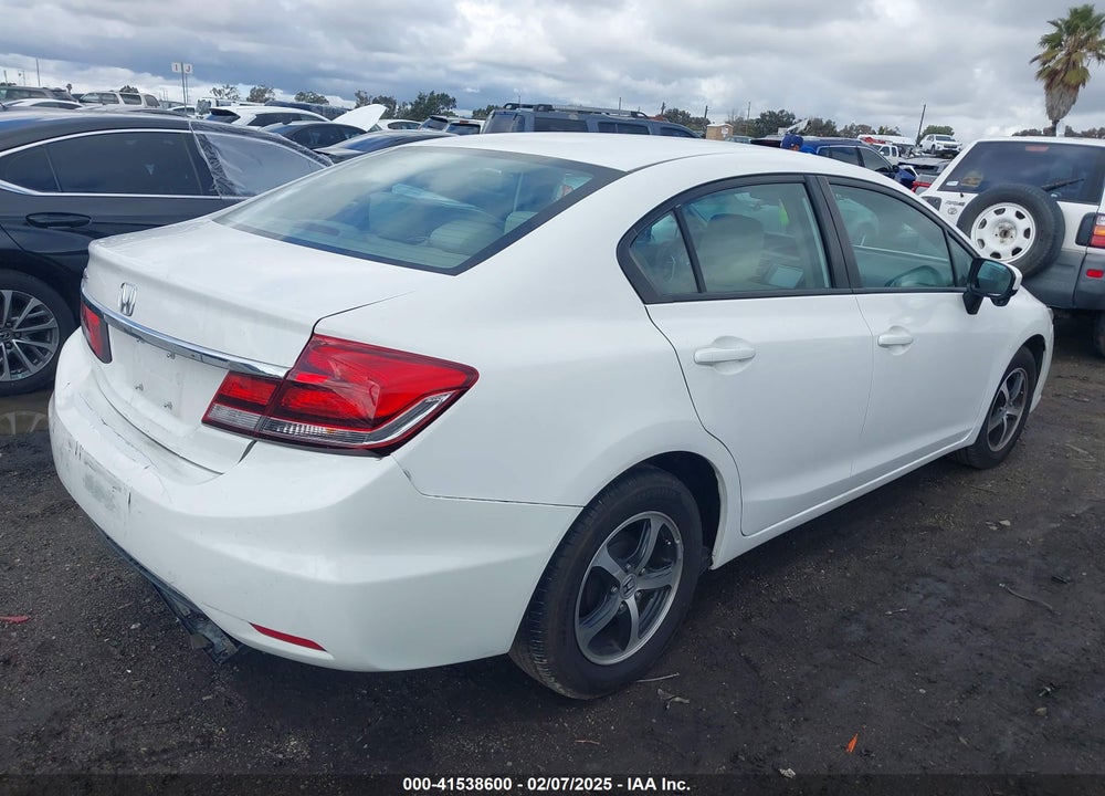 2015 HONDA CIVIC SE VIN: 19XFB2F72FE208241