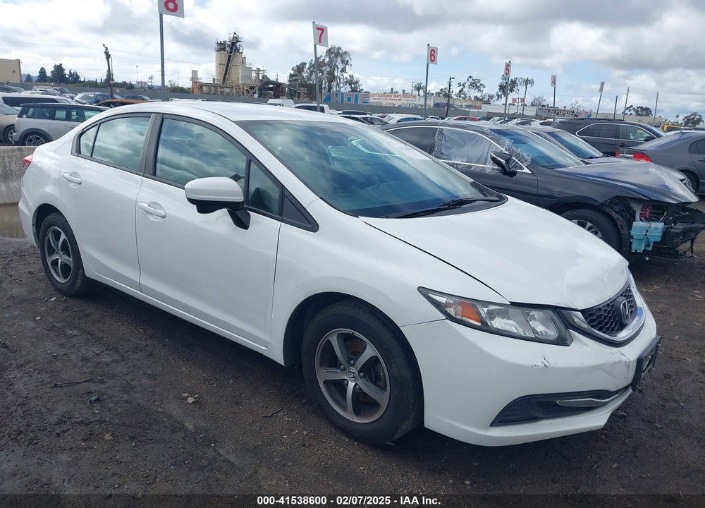 2015 HONDA CIVIC SE VIN: 19XFB2F72FE208241