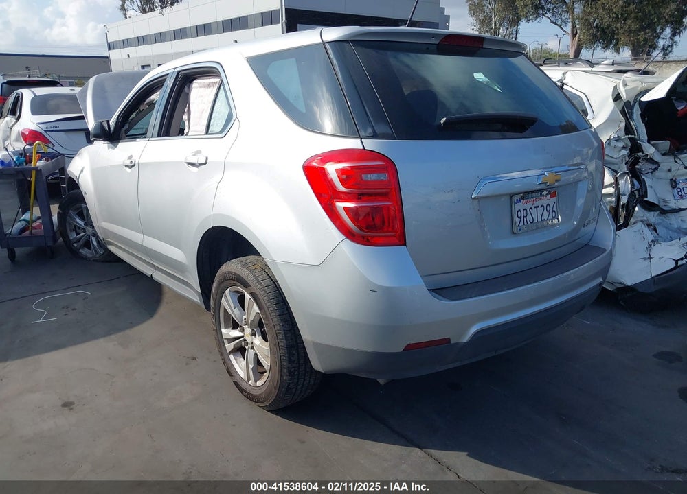 2016 CHEVROLET EQUINOX VIN: 2GNALBEK3G1146030