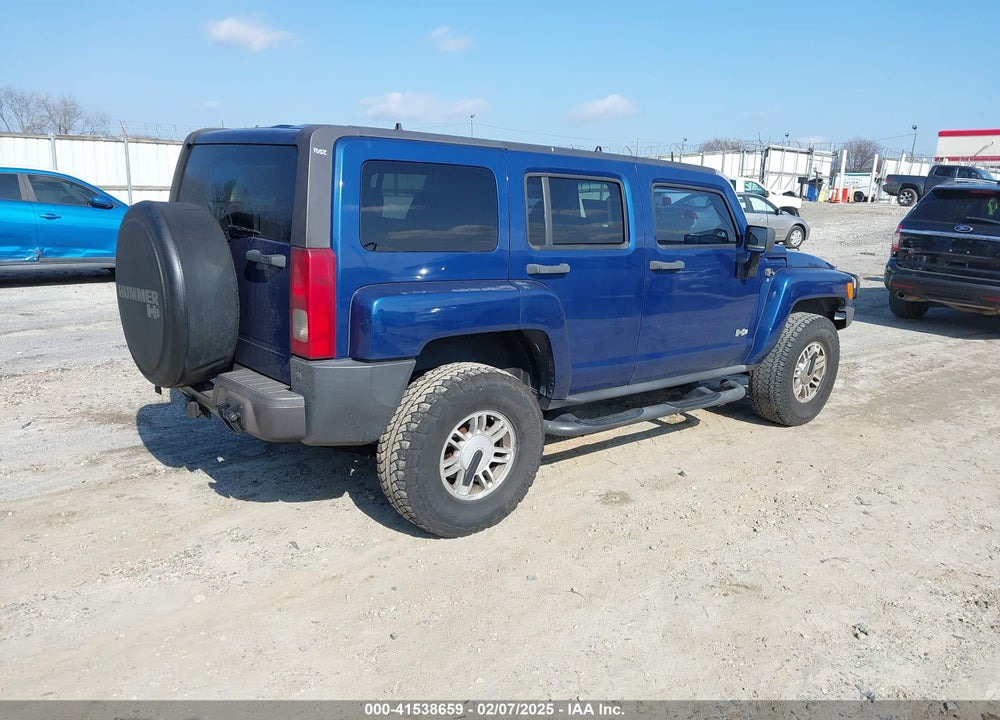 2006 HUMMER H3 SUV VIN: 5GTDN136968206784