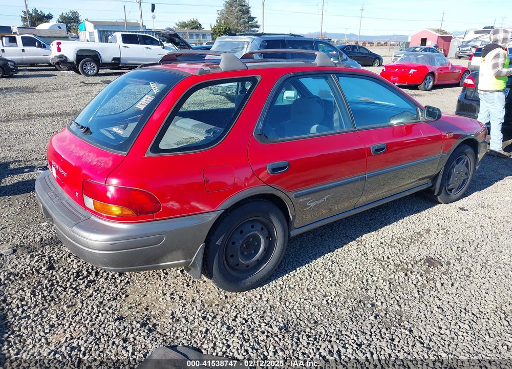 1999 SUBARU IMPREZA OUTBACK SPORT VIN: JF1GF485XXH813108