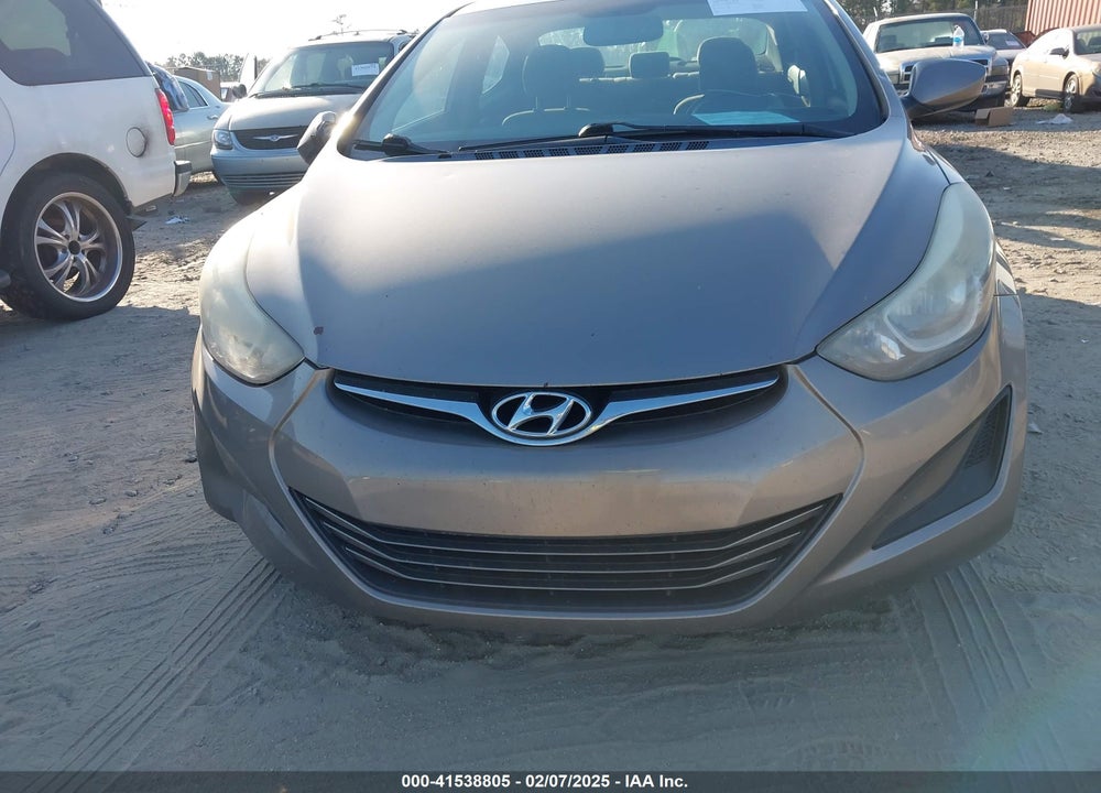 2016 HYUNDAI ELANTRA VIN: 5NPDH4AEXGH764284