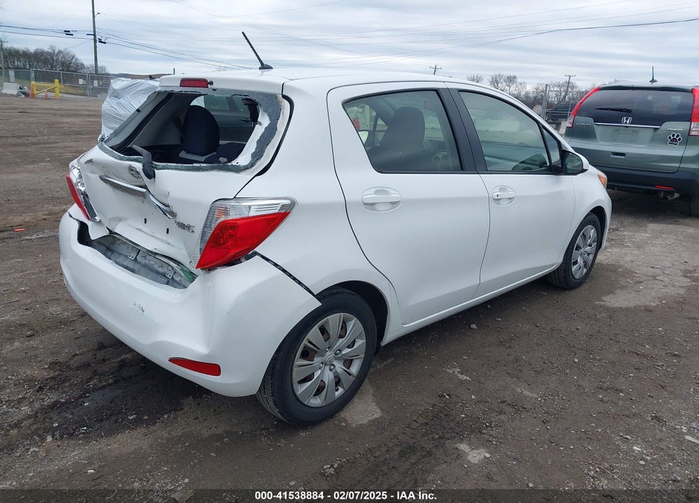 2014 TOYOTA YARIS VIN: JTDKTUD34ED589582