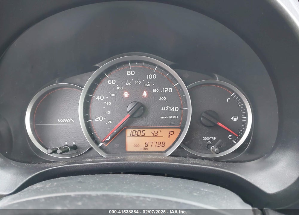 2014 TOYOTA YARIS VIN: JTDKTUD34ED589582