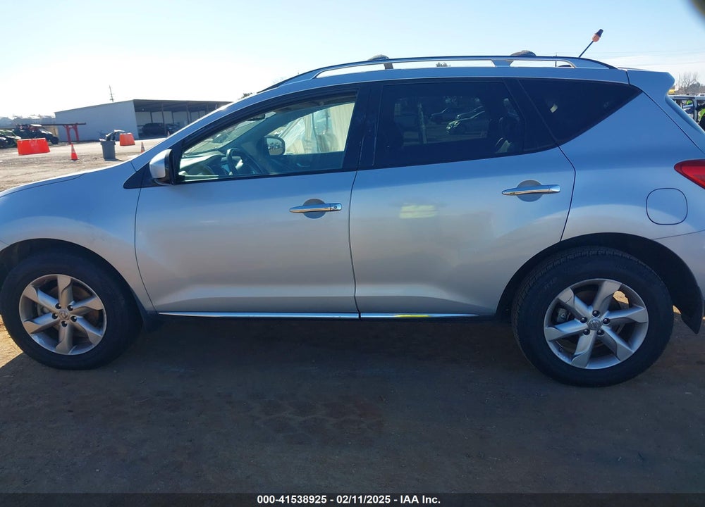 2009 NISSAN MURANO SL VIN: JN8AZ18W69W207290