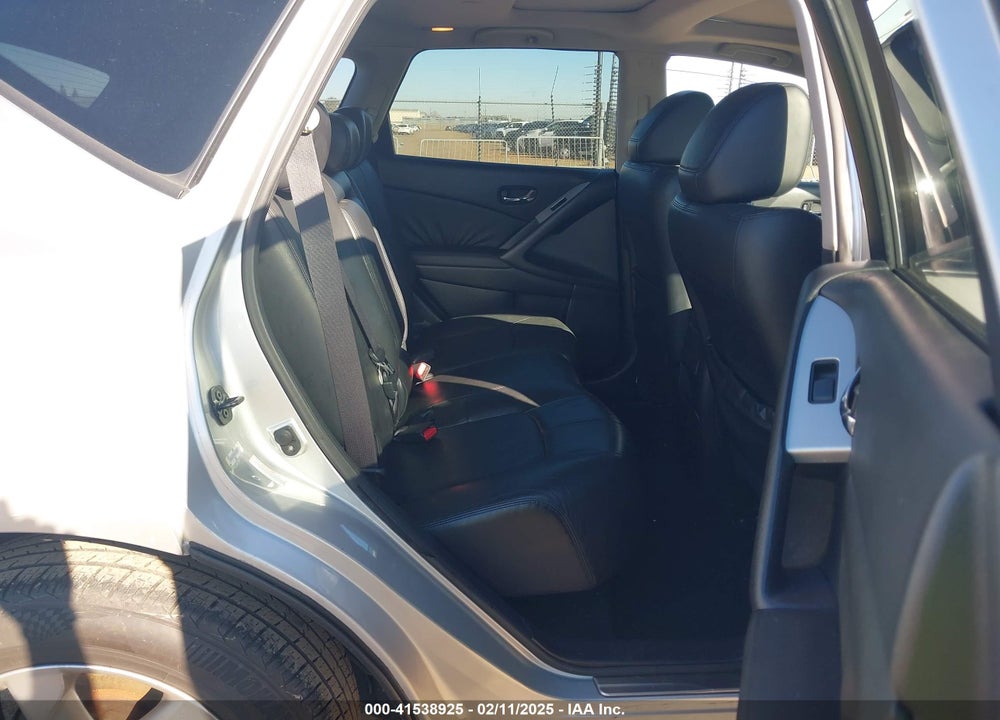 2009 NISSAN MURANO SL VIN: JN8AZ18W69W207290