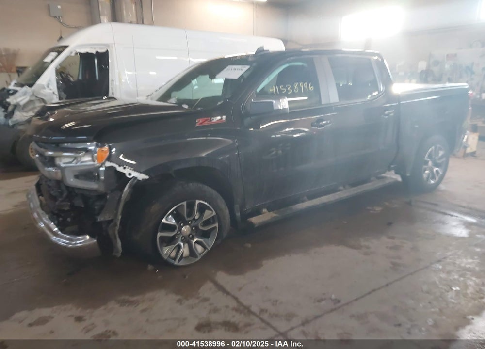 2022 CHEVROLET SILVERADO VIN: 1GCUDDED8NZ537551