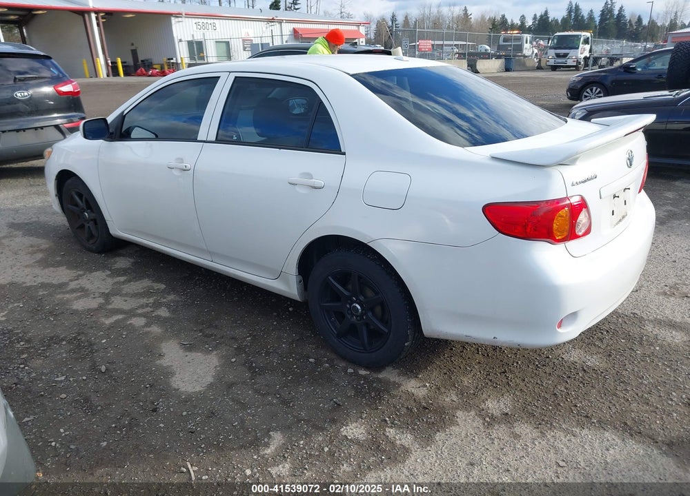 2009 TOYOTA COROLLA LE VIN: JTDBL40E699023228
