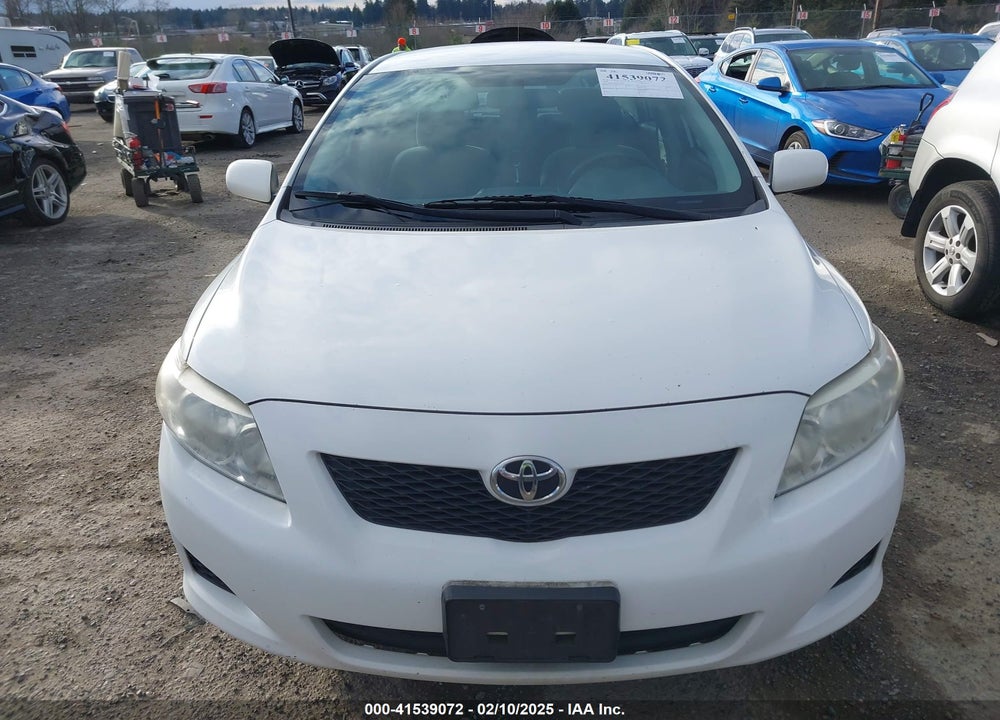 2009 TOYOTA COROLLA LE VIN: JTDBL40E699023228
