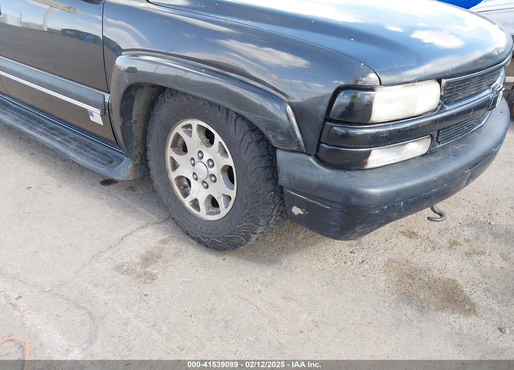 2003 CHEVROLET SUBURBAN 1500 LS VIN: 3GNEC16T83G166374