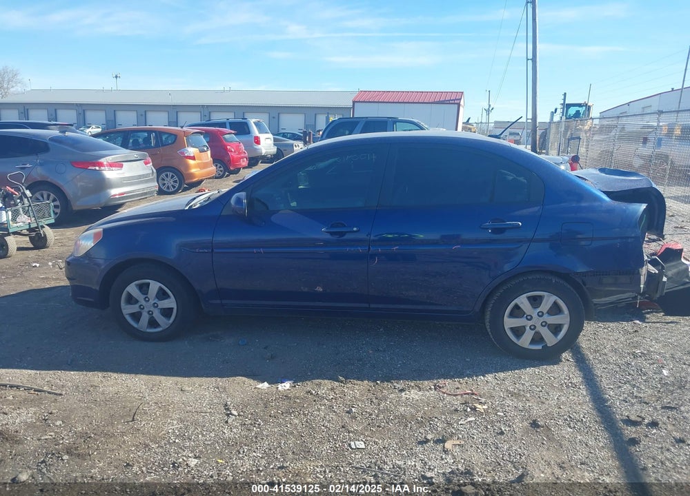 2010 HYUNDAI ACCENT GLS VIN: KMHCN4ACXAU416870