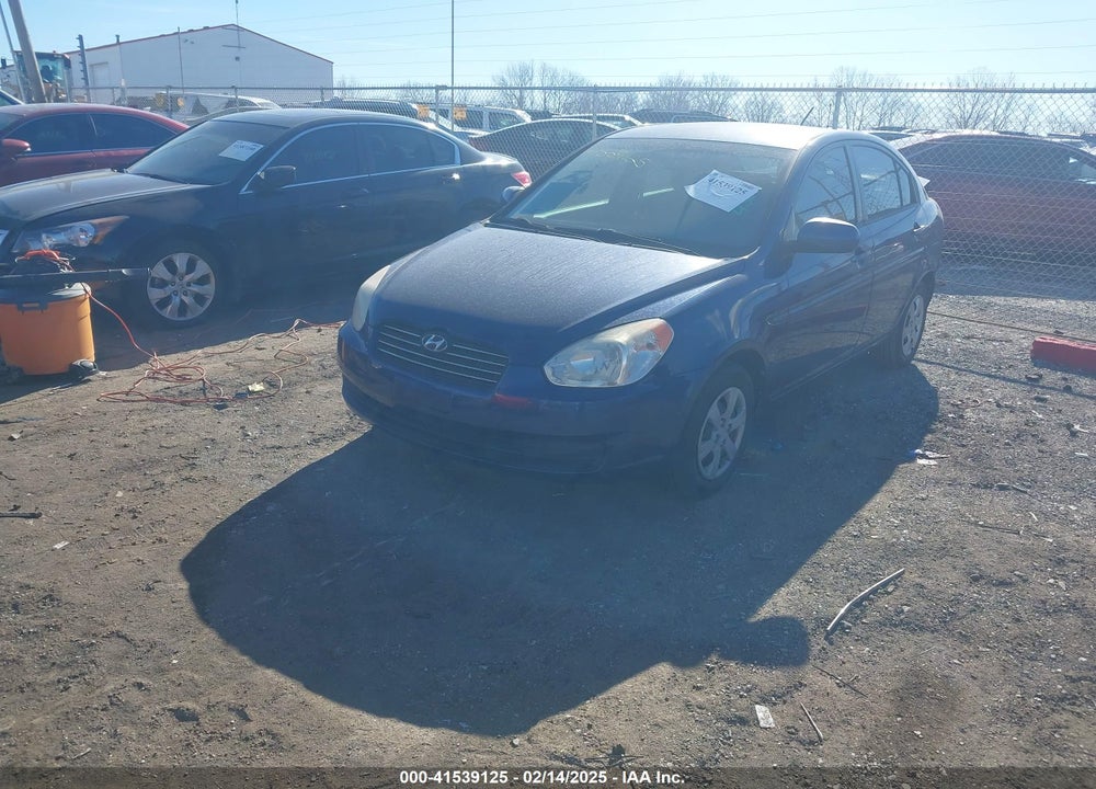 2010 HYUNDAI ACCENT GLS VIN: KMHCN4ACXAU416870