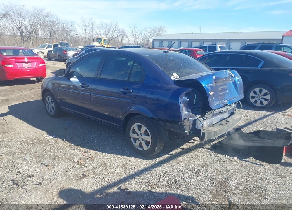 2010 HYUNDAI ACCENT GLS VIN: KMHCN4ACXAU416870